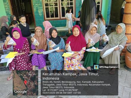 Posyandu Balita dan Lansia Kragan Bulan Juli 2025